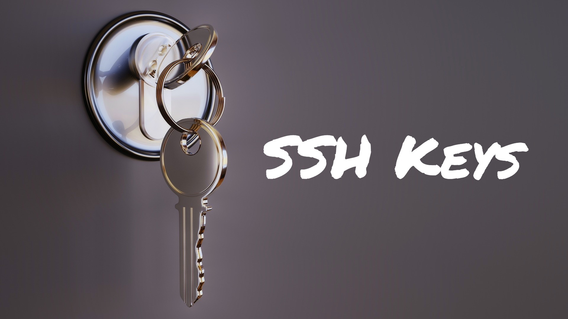 Generate ssh key 2048