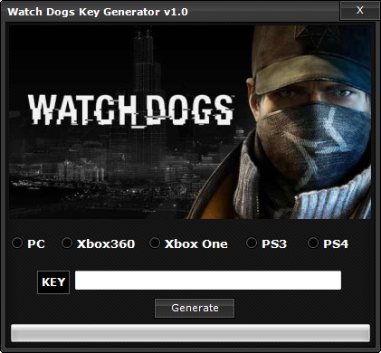 Watch dogs game key generator online